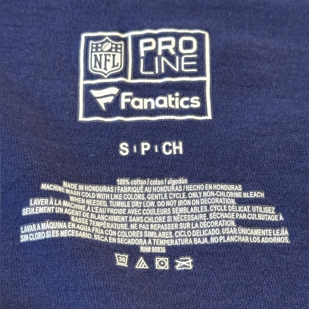 Fanatics NFL 2019 New England Patriots 6x Super Bowl LIII Champions T-Shirt - Picture 2 of 9
